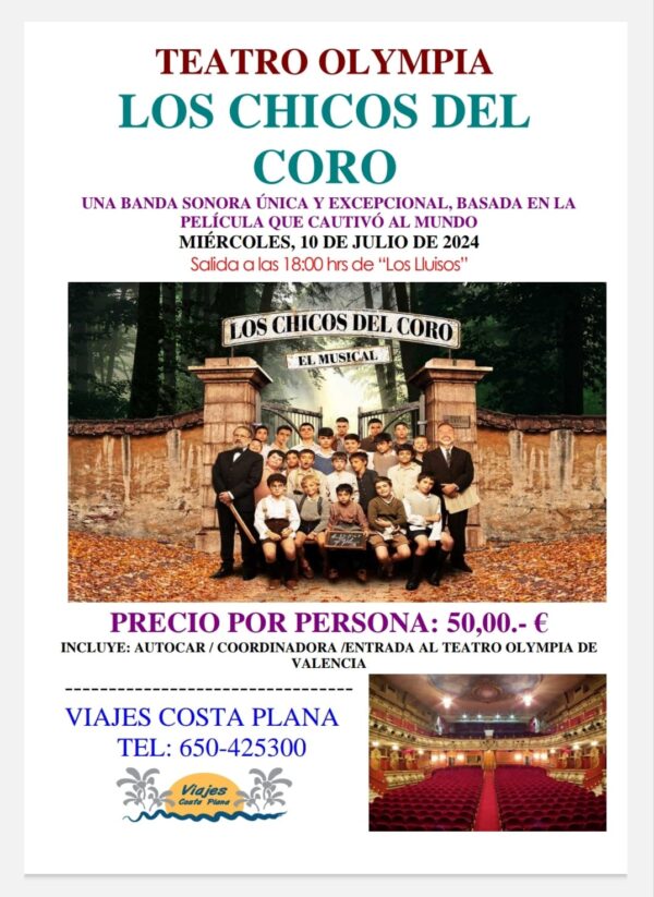 Los chicos de coro en Valencia