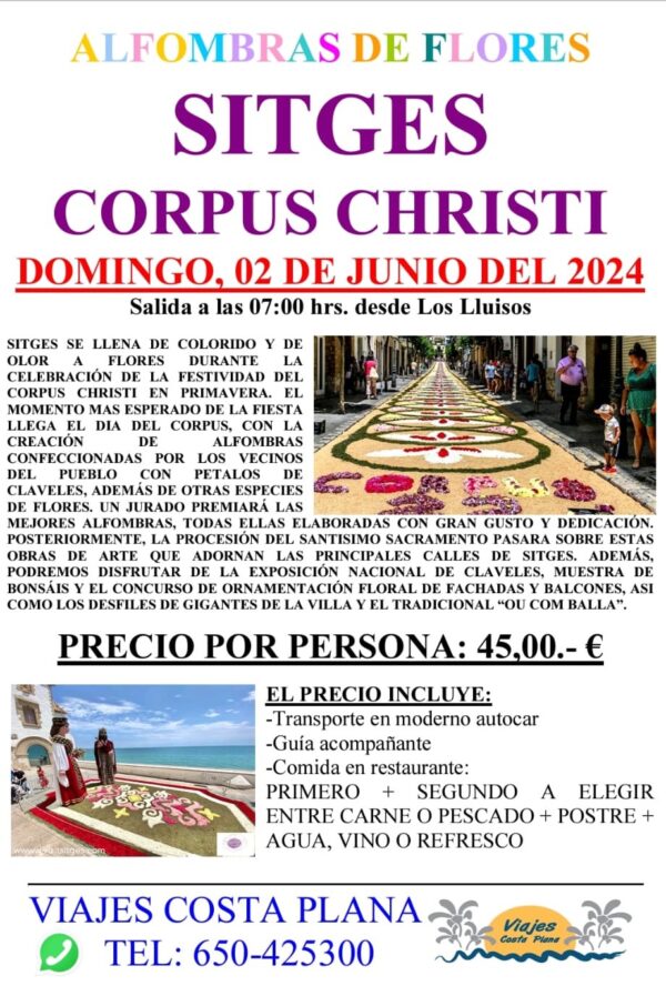 Corpus Christi en Sitges